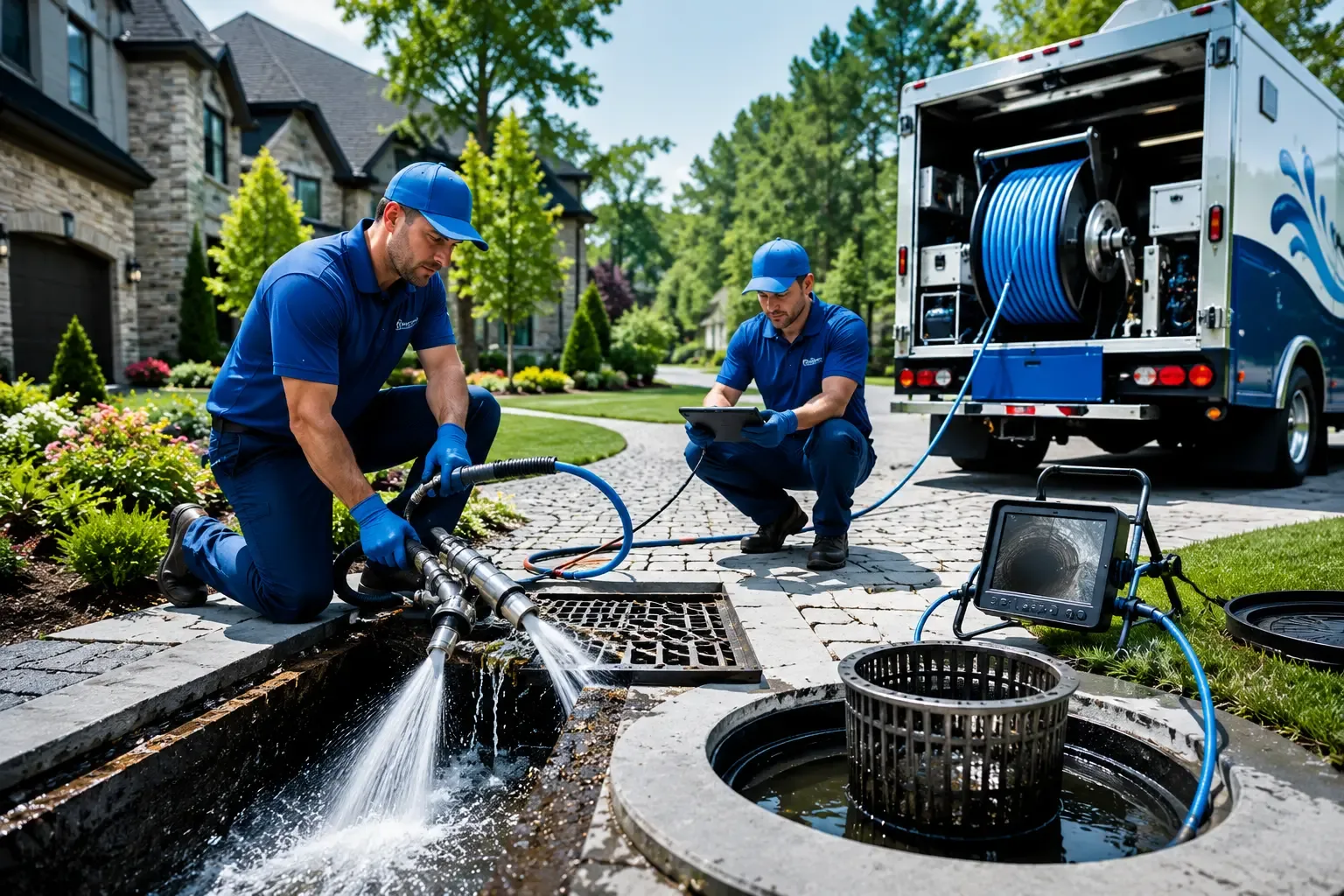 Local outdoor drain cleaning professionals in Stratton, ME