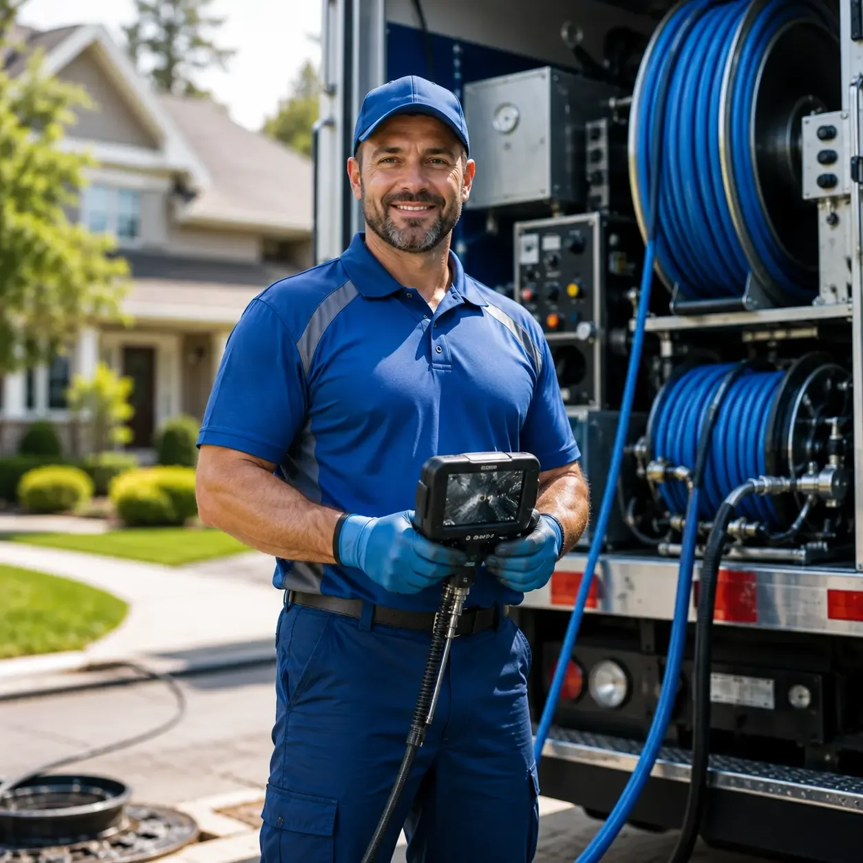 Local outdoor drain cleaning specialists in Stratton, ME